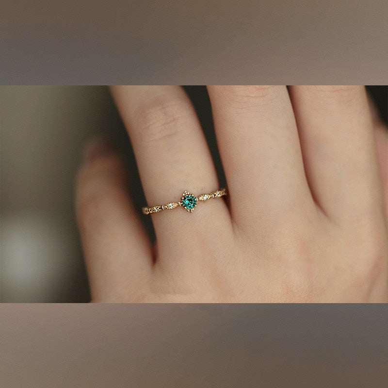 14k Gold  Sterling Silver Fashion Tail Ring  Plating