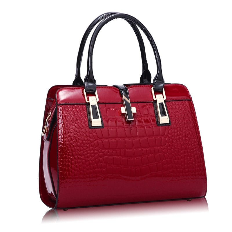 Women leather handbags luxury brand.