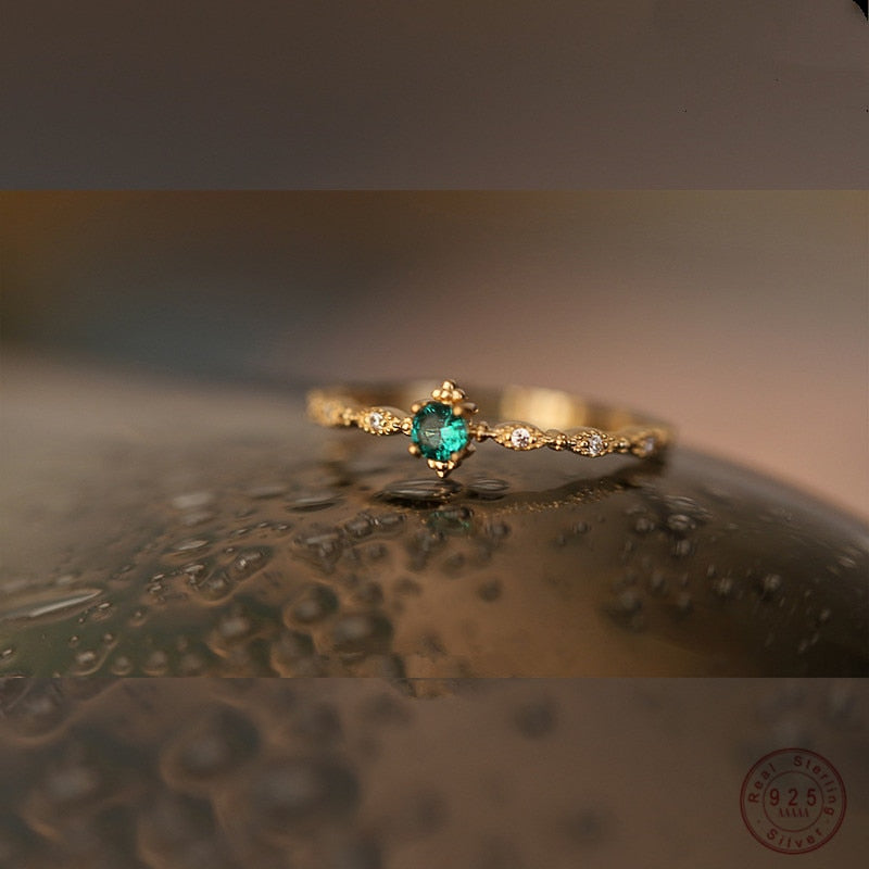 14k Gold  Sterling Silver Fashion Tail Ring  Plating