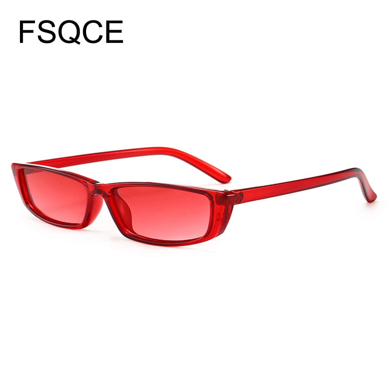 Vintage Rectangle Sunglasses for Women