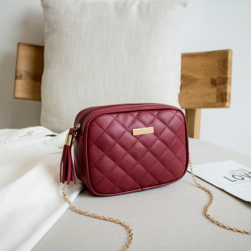 Small Messenger Bag For Women  Lingge Embroidery