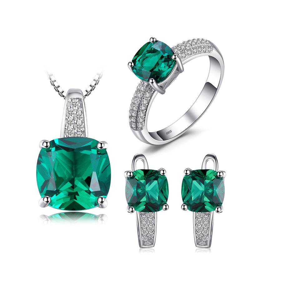 Gemstone Jewelry Sets 925 Sterling Silver