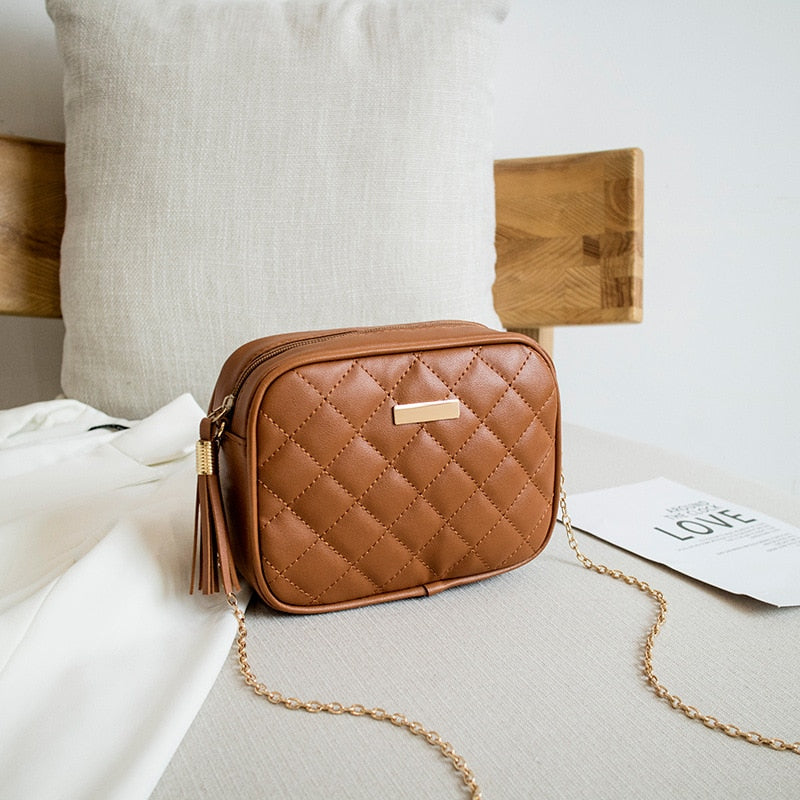 Small Messenger Bag For Women  Lingge Embroidery