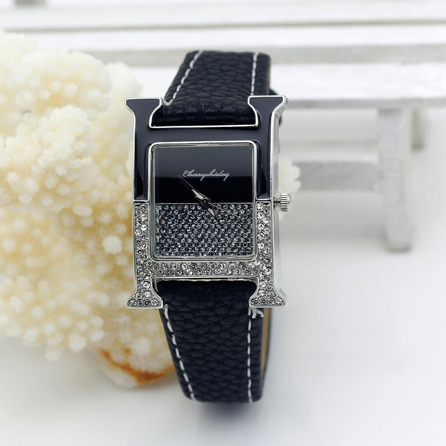 Casual Female Square Shaped WristWatch