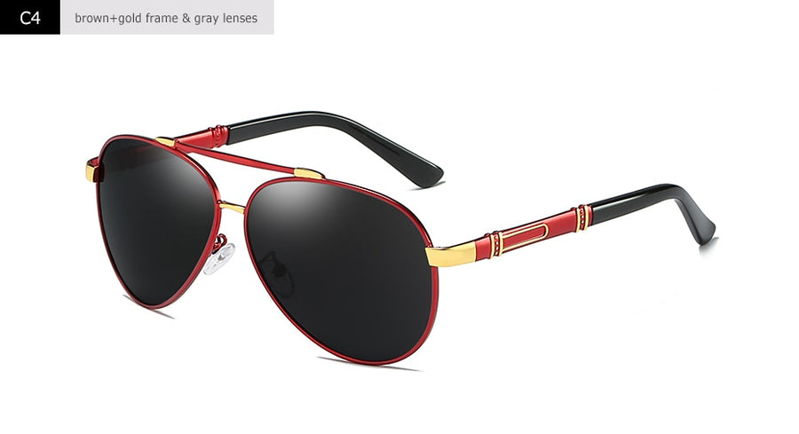 Blanche Michelle Pilot Polarized Sunglasses for Men