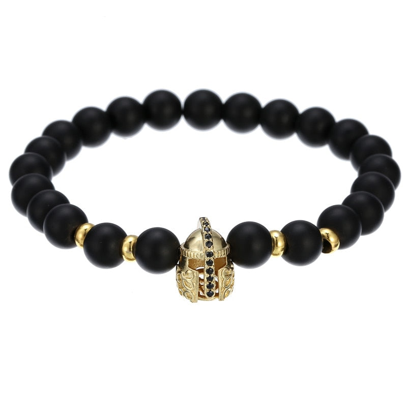 Fashion Micro CZ King crown charm bracelet handmade