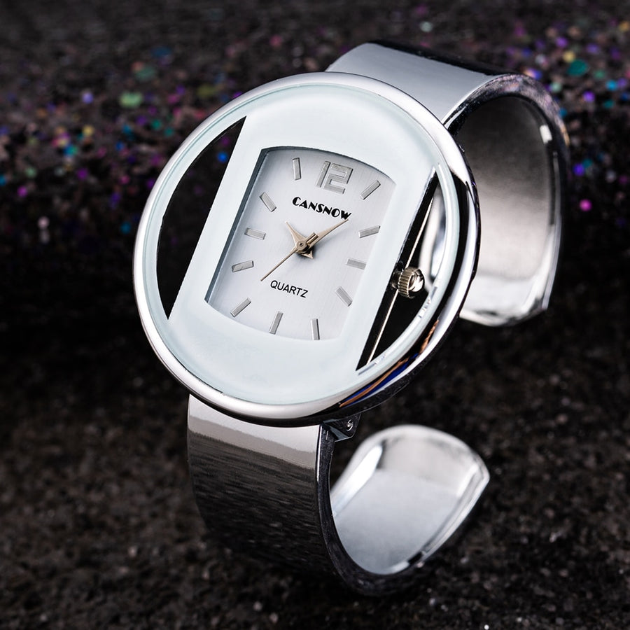 Women Bracelet Gold Quartz Wristwatches
