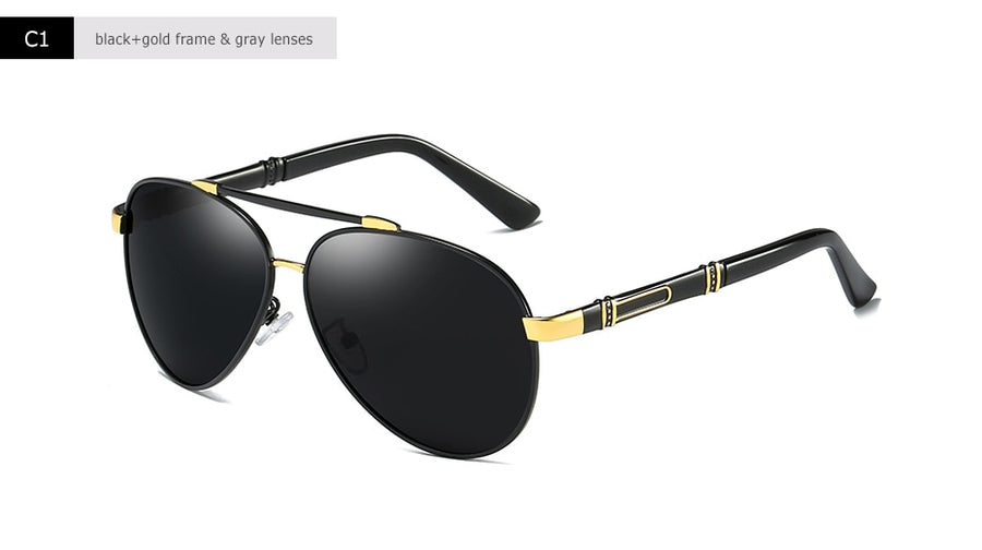 Blanche Michelle Pilot Polarized Sunglasses for Men