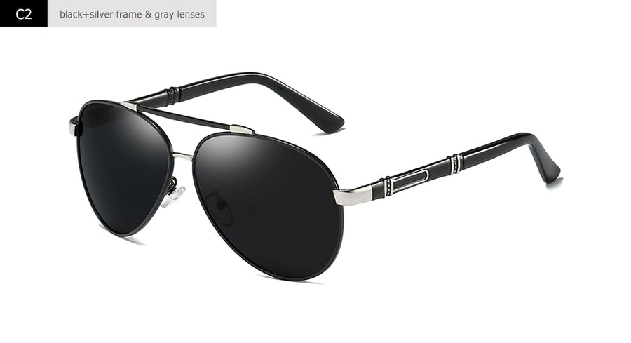 Blanche Michelle Pilot Polarized Sunglasses for Men