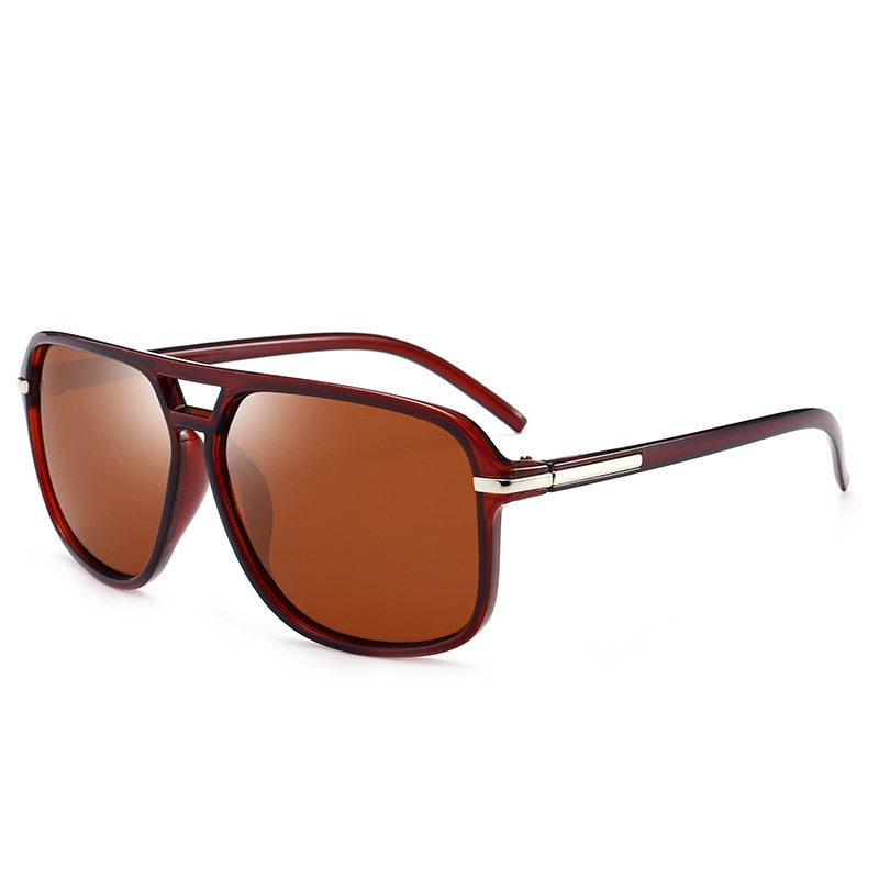 Rectangle Polarized Sunglasses for Men