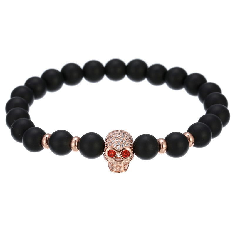 Fashion Micro CZ King crown charm bracelet handmade