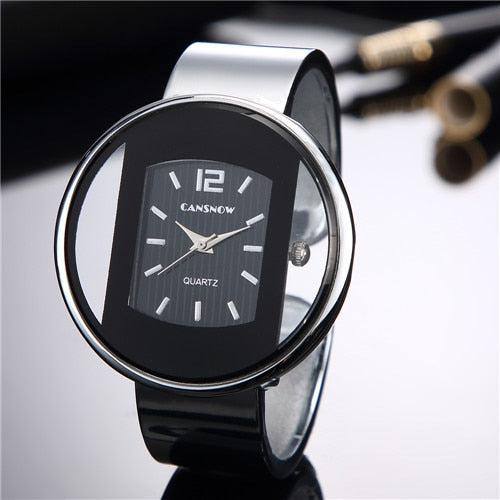 Women Bracelet Gold Quartz Wristwatches