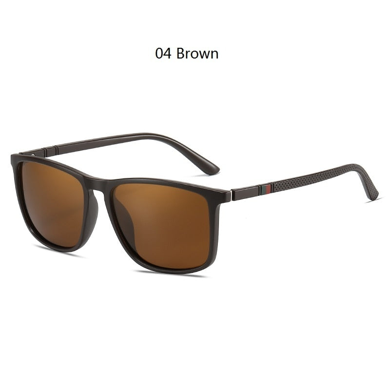 Luxury Square Vintage Polarized Sunglasses For Men & Women