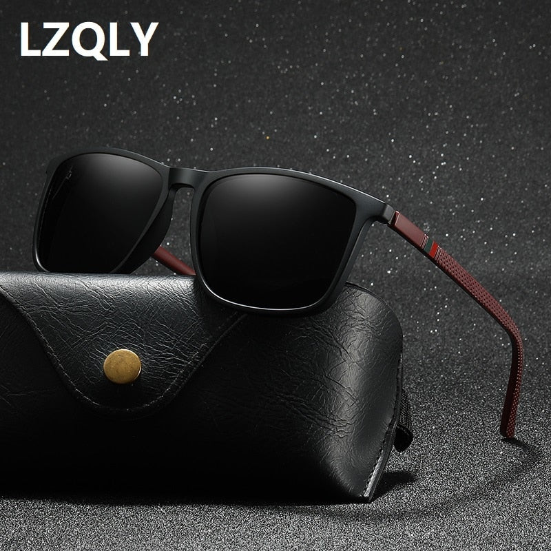 Luxury Square Vintage Polarized Sunglasses For Men & Women