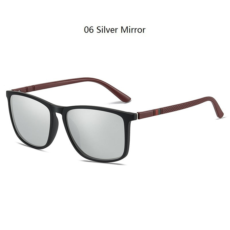 Luxury Square Vintage Polarized Sunglasses For Men & Women