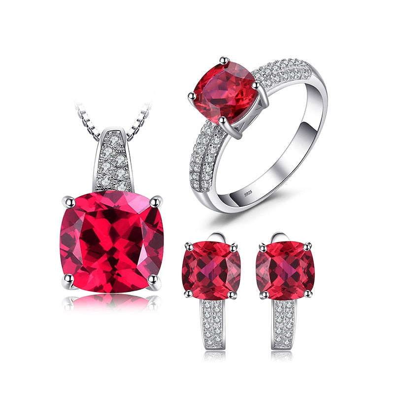 Gemstone Jewelry Sets 925 Sterling Silver