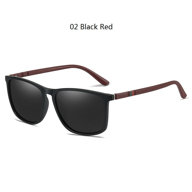 Luxury Square Vintage Polarized Sunglasses For Men & Women