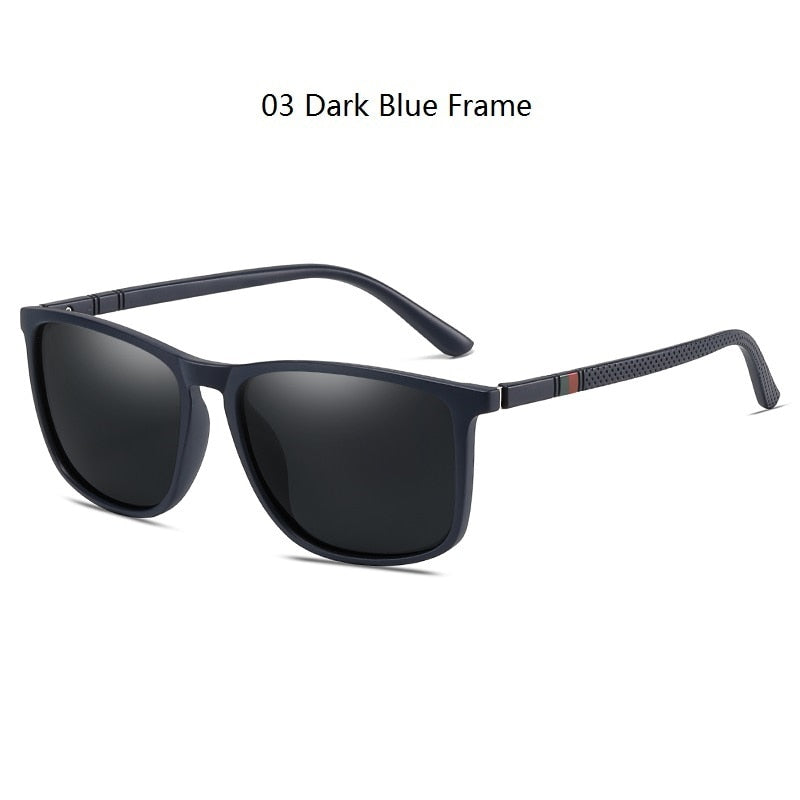 Luxury Square Vintage Polarized Sunglasses For Men & Women