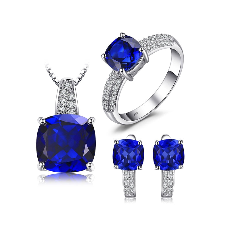 Gemstone Jewelry Sets 925 Sterling Silver