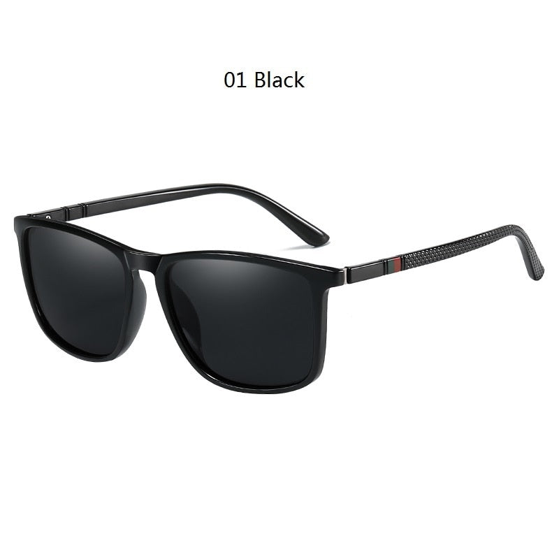 Luxury Square Vintage Polarized Sunglasses For Men & Women